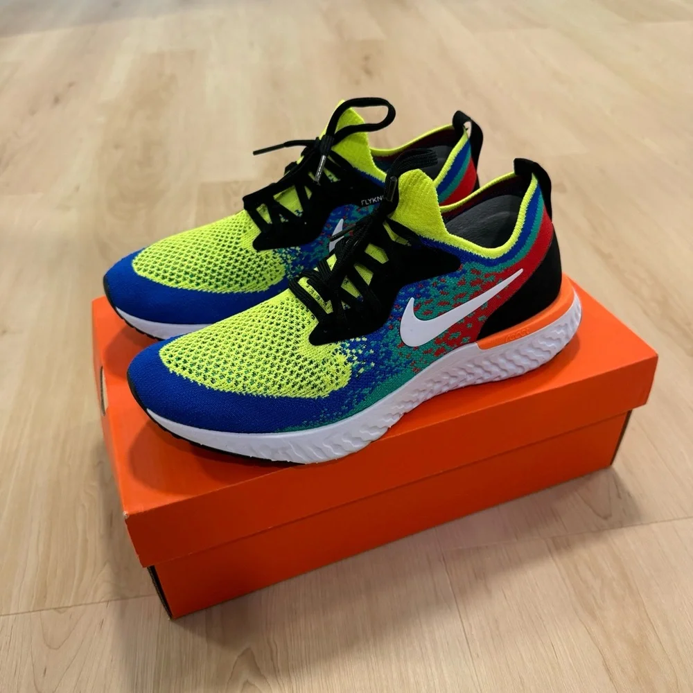 NIKE EPIC REACT FLYKNIT “BELGIUM” - Picture 1 of 9
